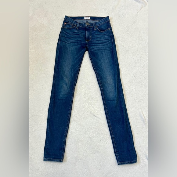 Hudson Natalie Mid-Rise Super Skinny Jean - Size 24 - Picture 2 of 12